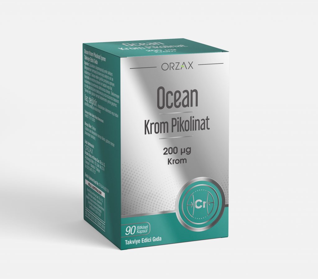 Orzax Krom Pikolinat Metalize Kutu